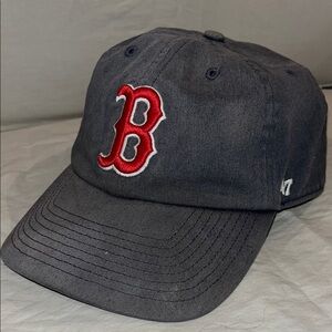 Boston Red Sox '47 Clean Up Cap - Navy with Red B